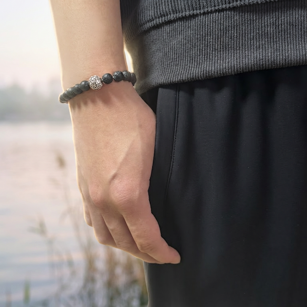 Redynasty Earth Element – Volcanic Stone Guardian Bracelet