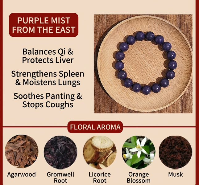 Redynasty Purple Dawn Qi Vital Energy Bracelet