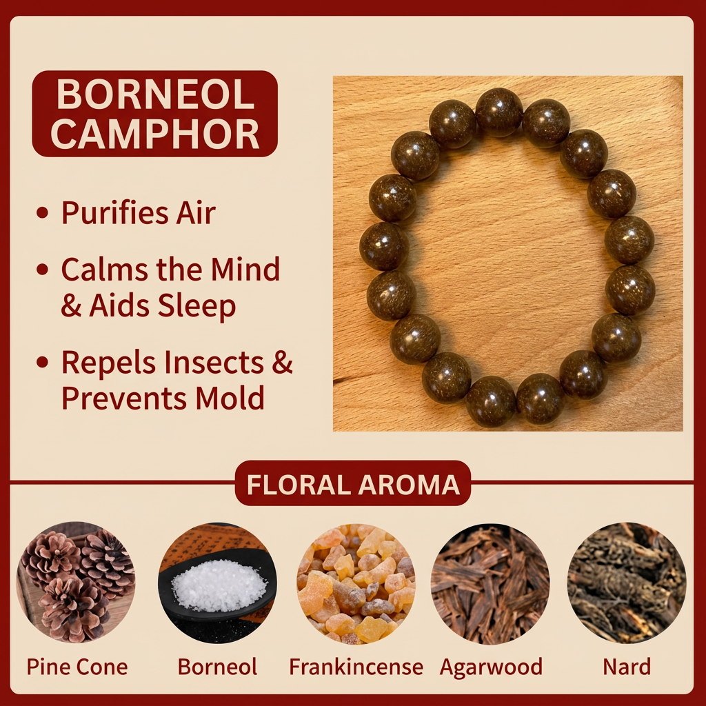 Redynasty Dragon Camphor Clear Mind Bracelet