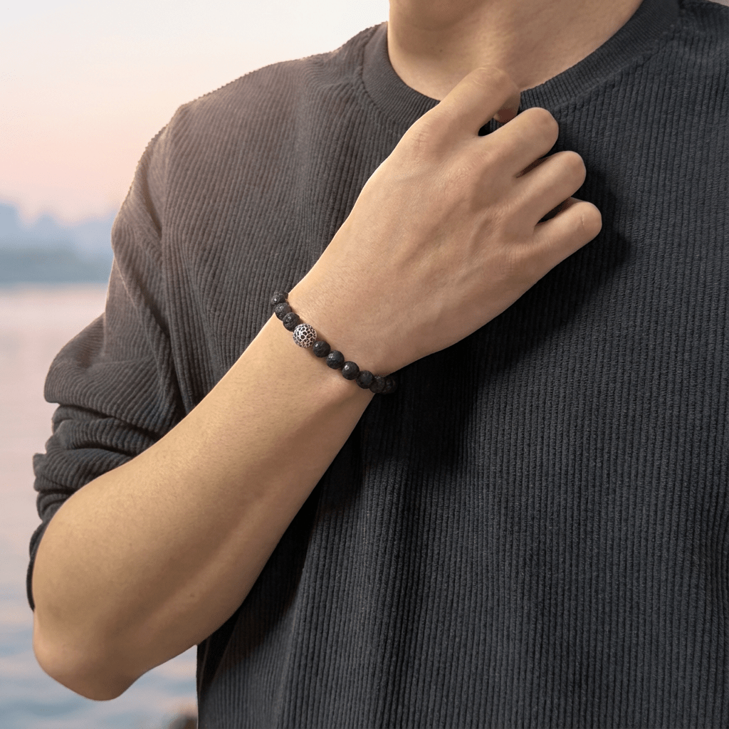 Redynasty Earth Element – Volcanic Stone Guardian Bracelet