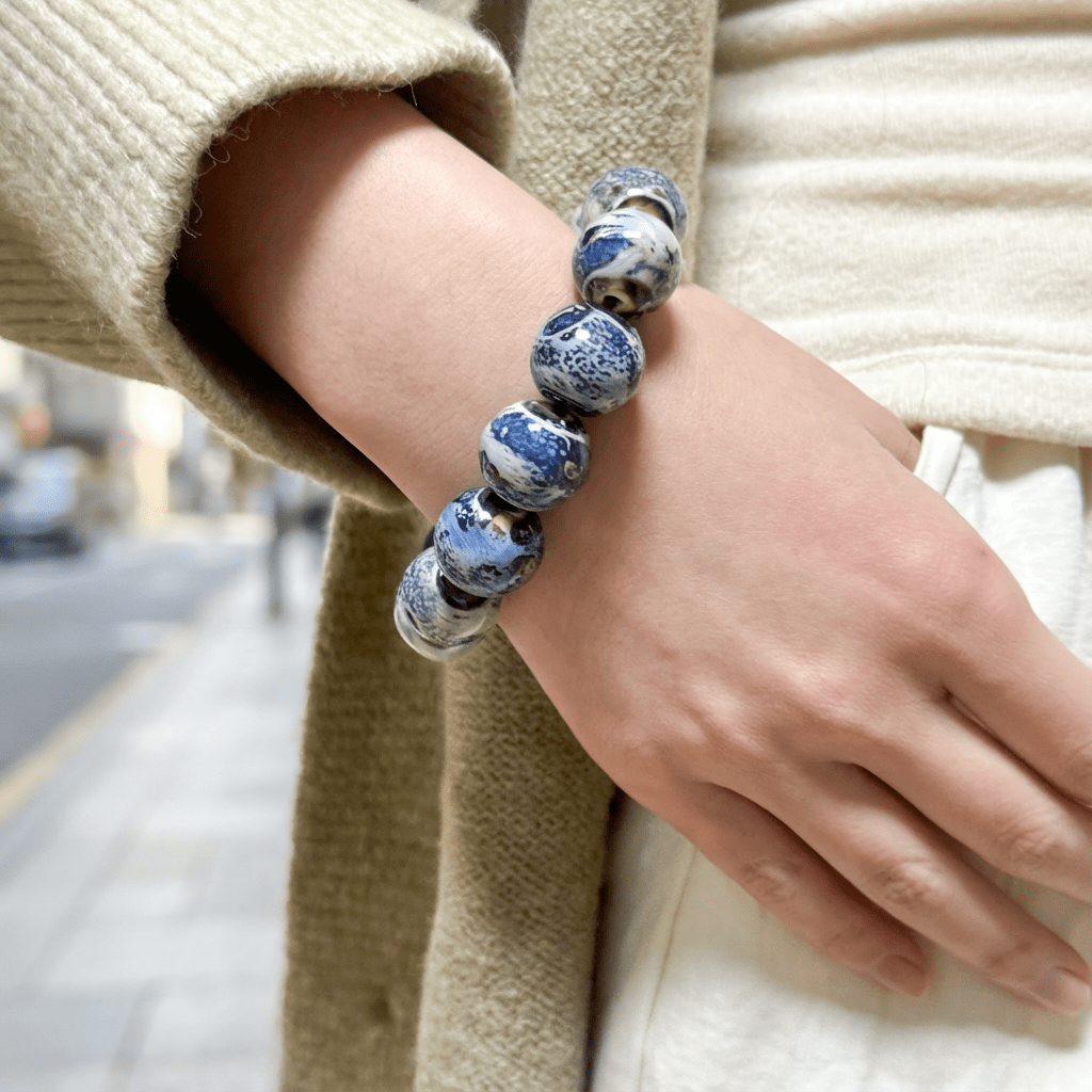 Redynsty Ceramic Bead Bracelet – Single Strand