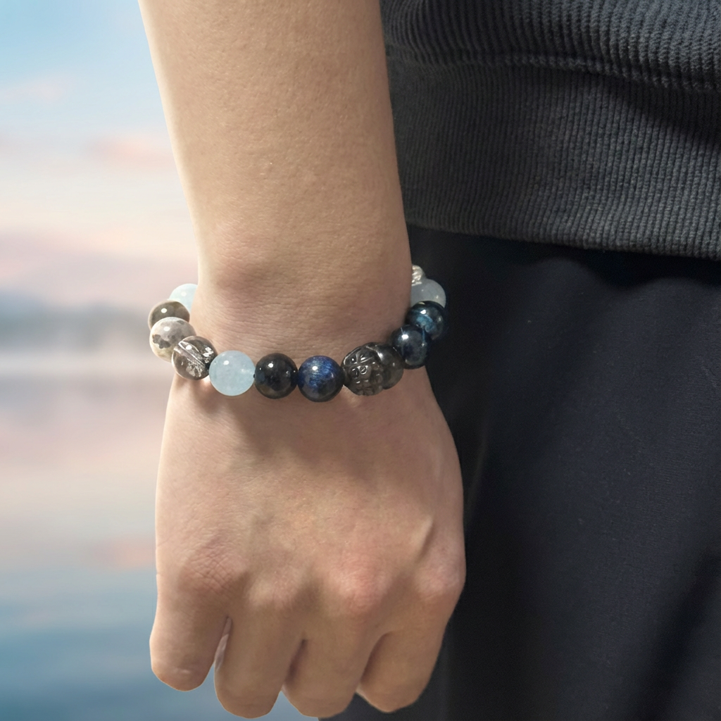 Redynasty Water Element Pixiu Flow Bracelet – Calm & Intuition