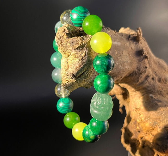 Redynasty Wood Element Pixiu Growth Bracelet – Renewal & Creativity