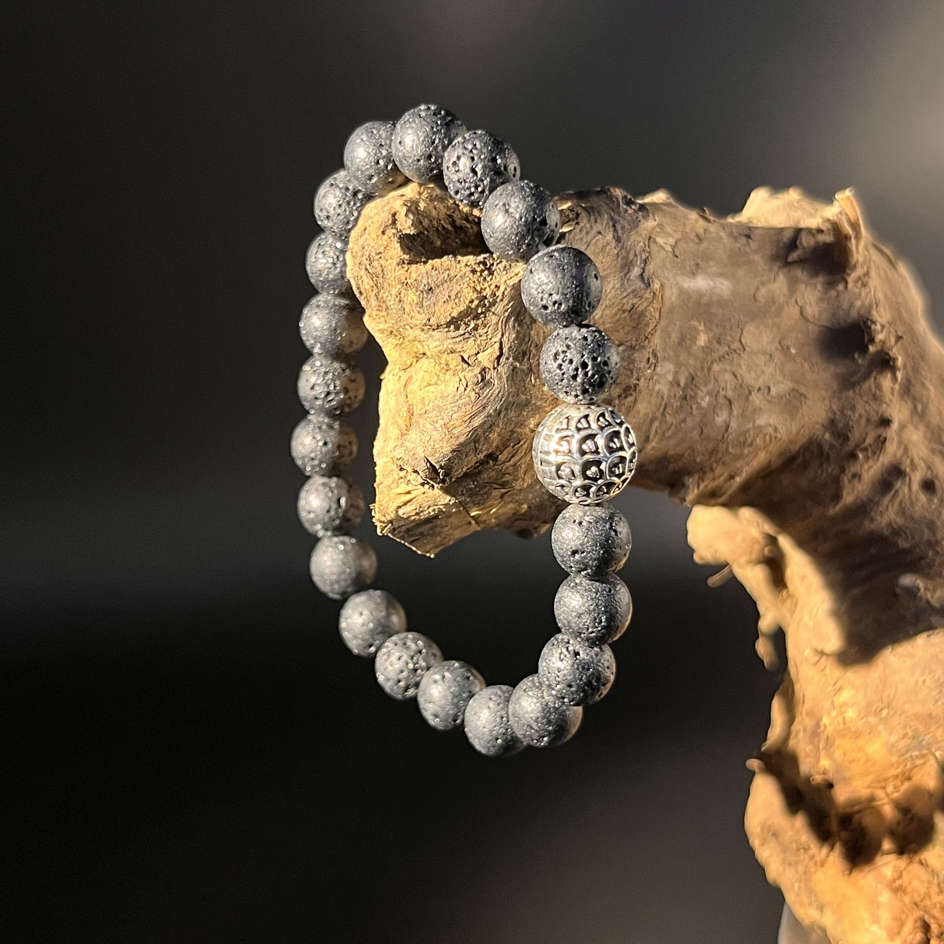 Redynasty Earth Element – Volcanic Stone Guardian Bracelet