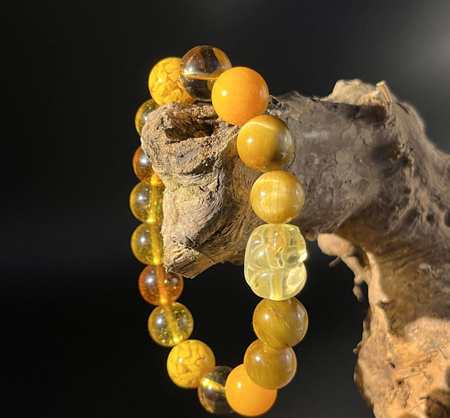 Redynasty Earth Element Pixiu Grounding Bracelet – Stability & Protection