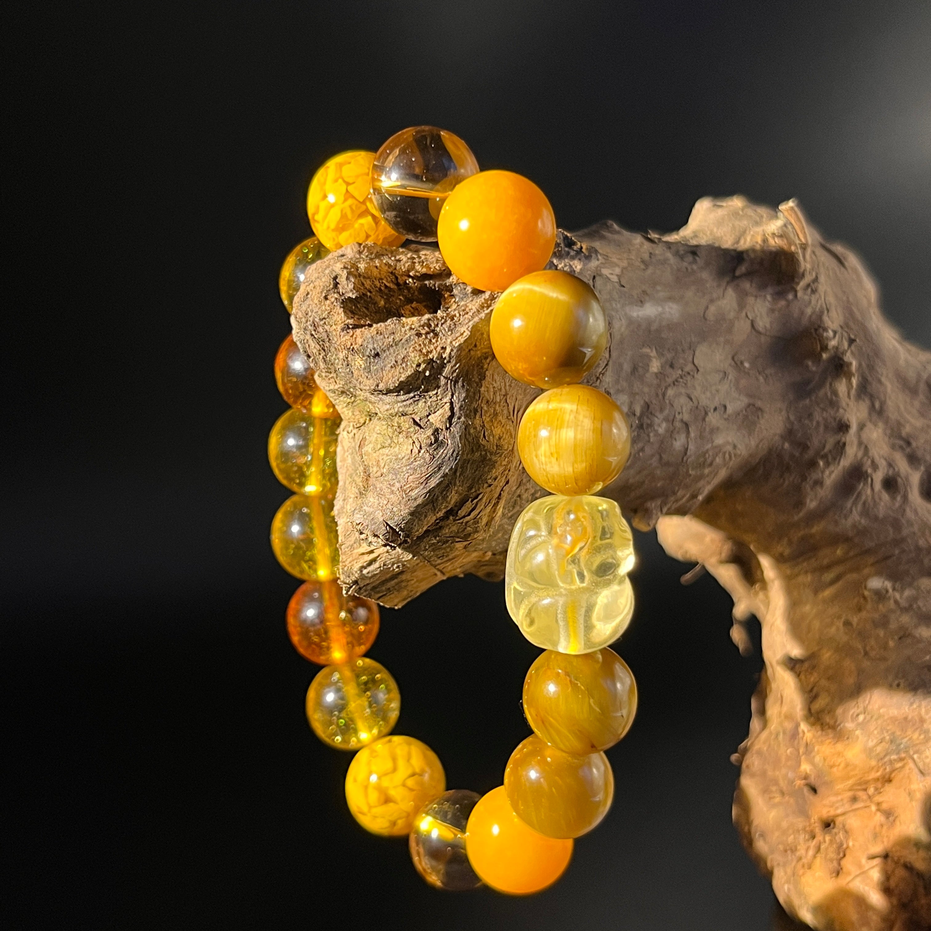 Redynasty Earth Element Pixiu Grounding Bracelet – Stability & Protection