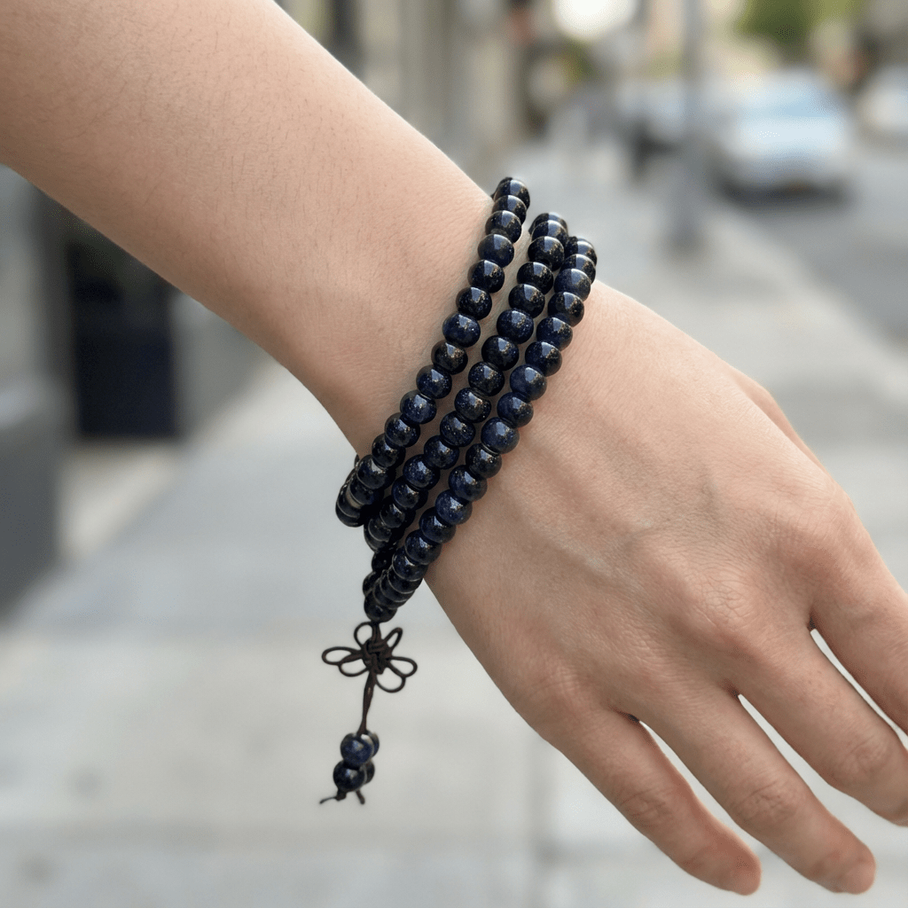 Redynasty 108-Bead Ceramic Triple-Wrap Bracelet – Jingdezhen Glaze Series