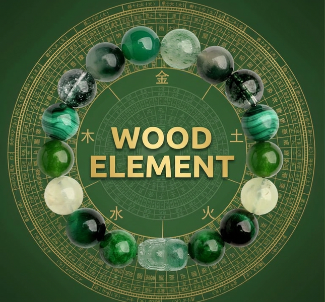 Redynasty Wood Element Pixiu Growth Bracelet – Renewal & Creativity