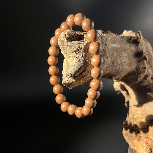 Jasmine Oolong Aromatic Bracelet — Sandalwood Beads | Redynasty