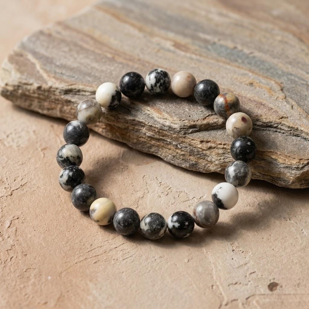 Redynasty Balance Energy Stone Bracelet – Black Stone