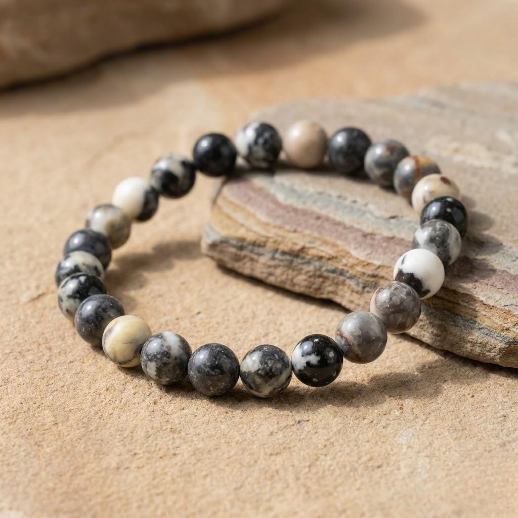 Redynasty Balance Energy Stone Bracelet – Black Stone