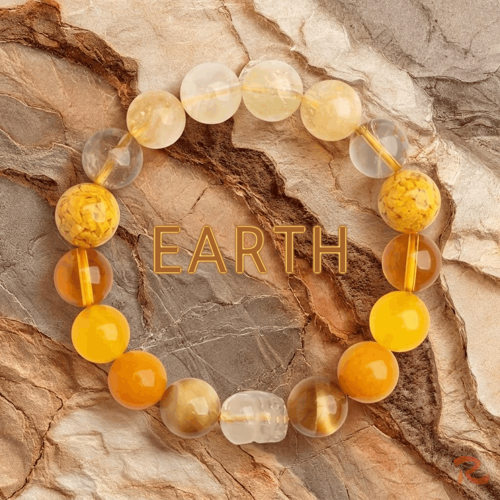 Redynasty Earth Element Pixiu Grounding Bracelet – Stability & Protection