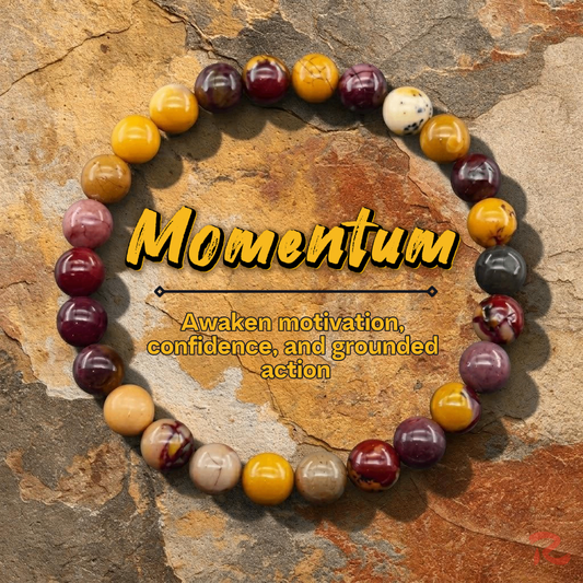 Redynasty Momentum Energy Stone Bracelet - Mookaite Jasper