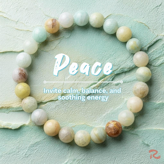 Redynasty Peace Energy Stone Bracelet - Amazonite