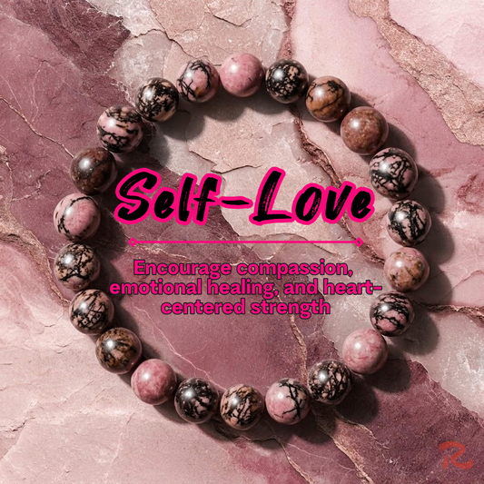 Redynasty Self-Love Energy Stone Bracelet - Rhodonite