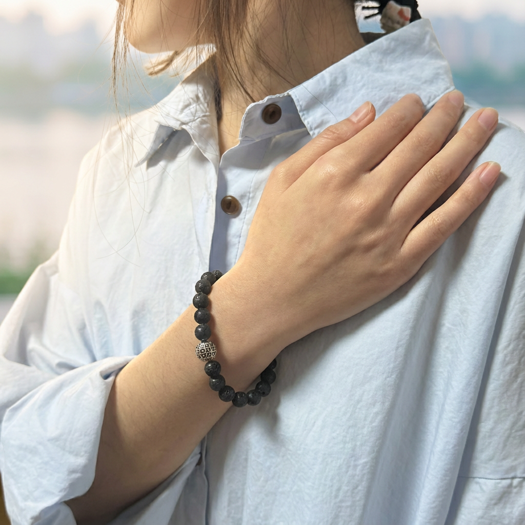 Redynasty Earth Element – Volcanic Stone Guardian Bracelet