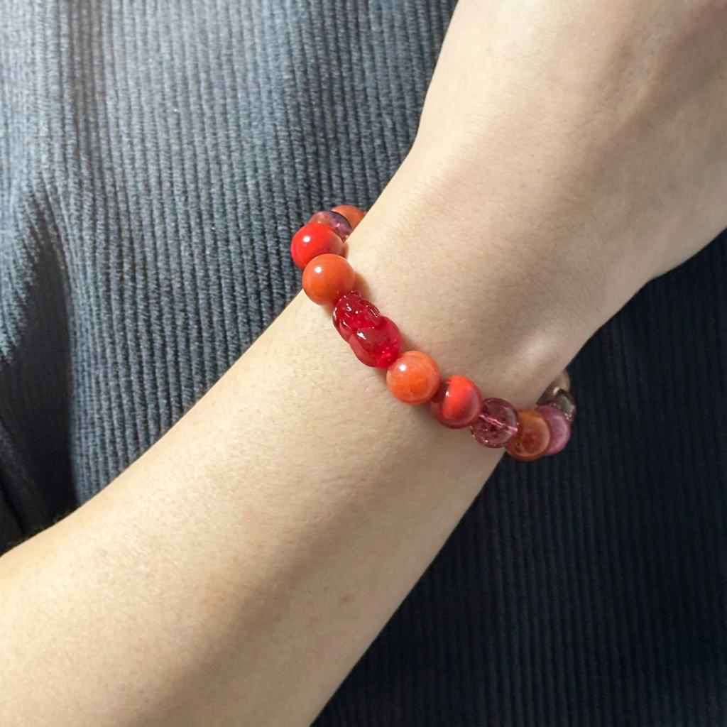 Redynasty Fire Element Pixiu Power Bracelet – Passion & Momentum