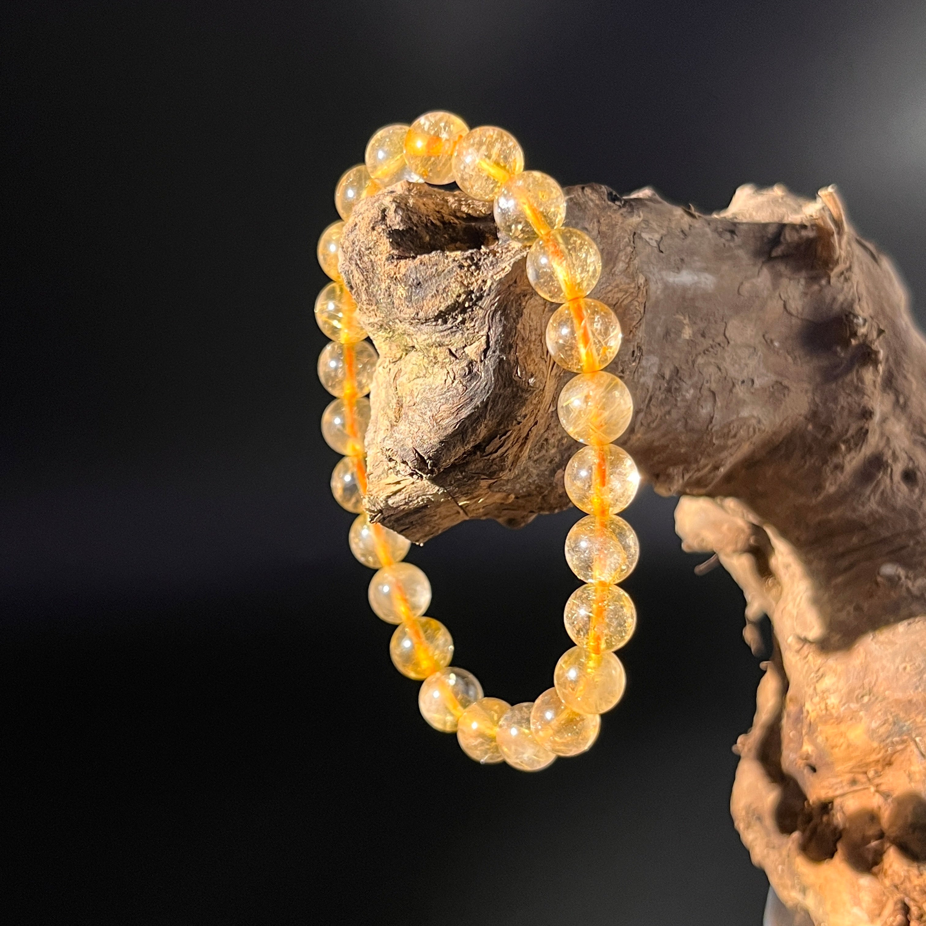 Redynasty Metal Element – Golden Citrine Fortune Crystal Bracelet