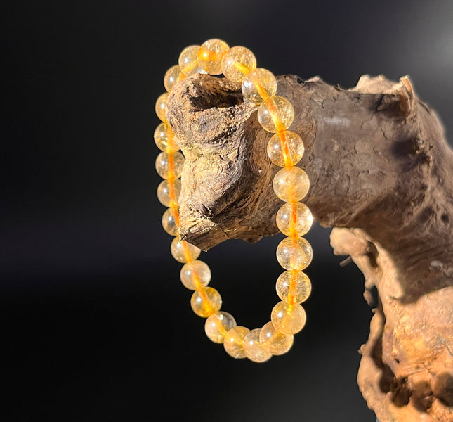 Redynasty Metal Element – Golden Citrine Fortune Crystal Bracelet