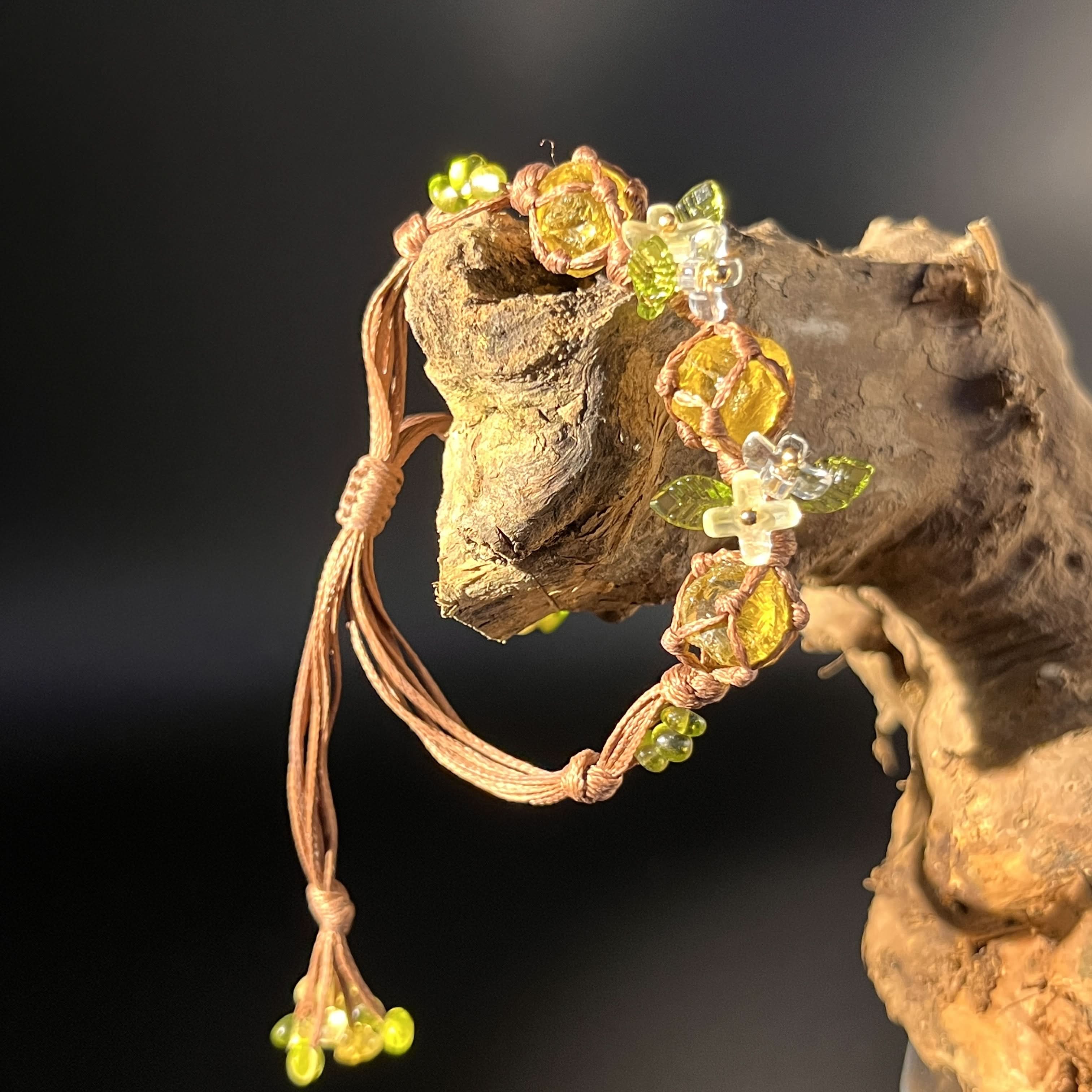 Redynasty Wood Element – Fluorite Blossom Life Bracelet