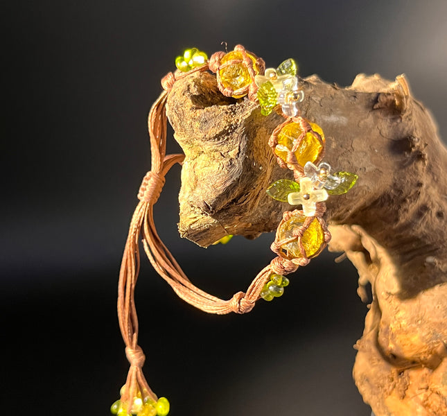 Redynasty Wood Element – Fluorite Blossom Life Bracelet