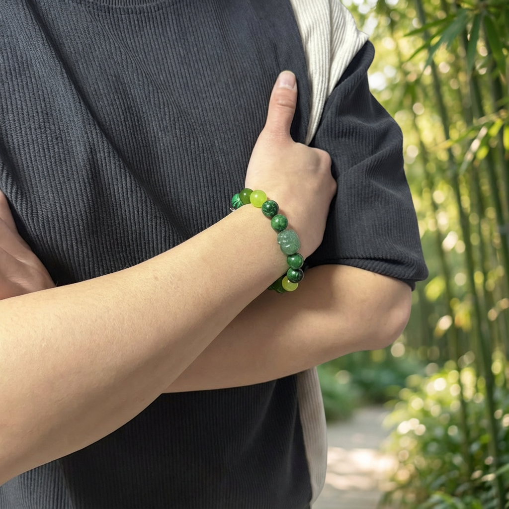 Redynasty Wood Element Pixiu Growth Bracelet – Renewal & Creativity