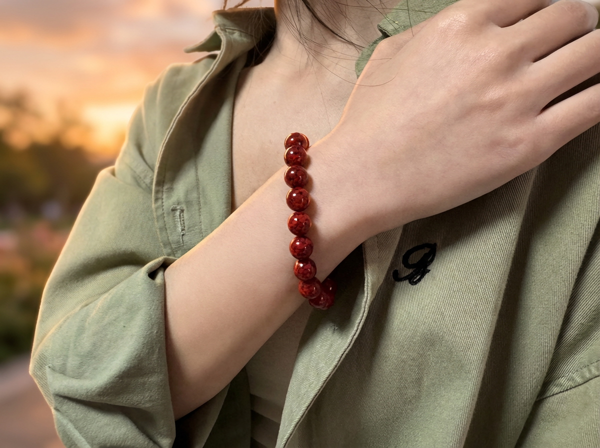 Redynasty Fire Element – Cinnabar Energy Light Bracelet