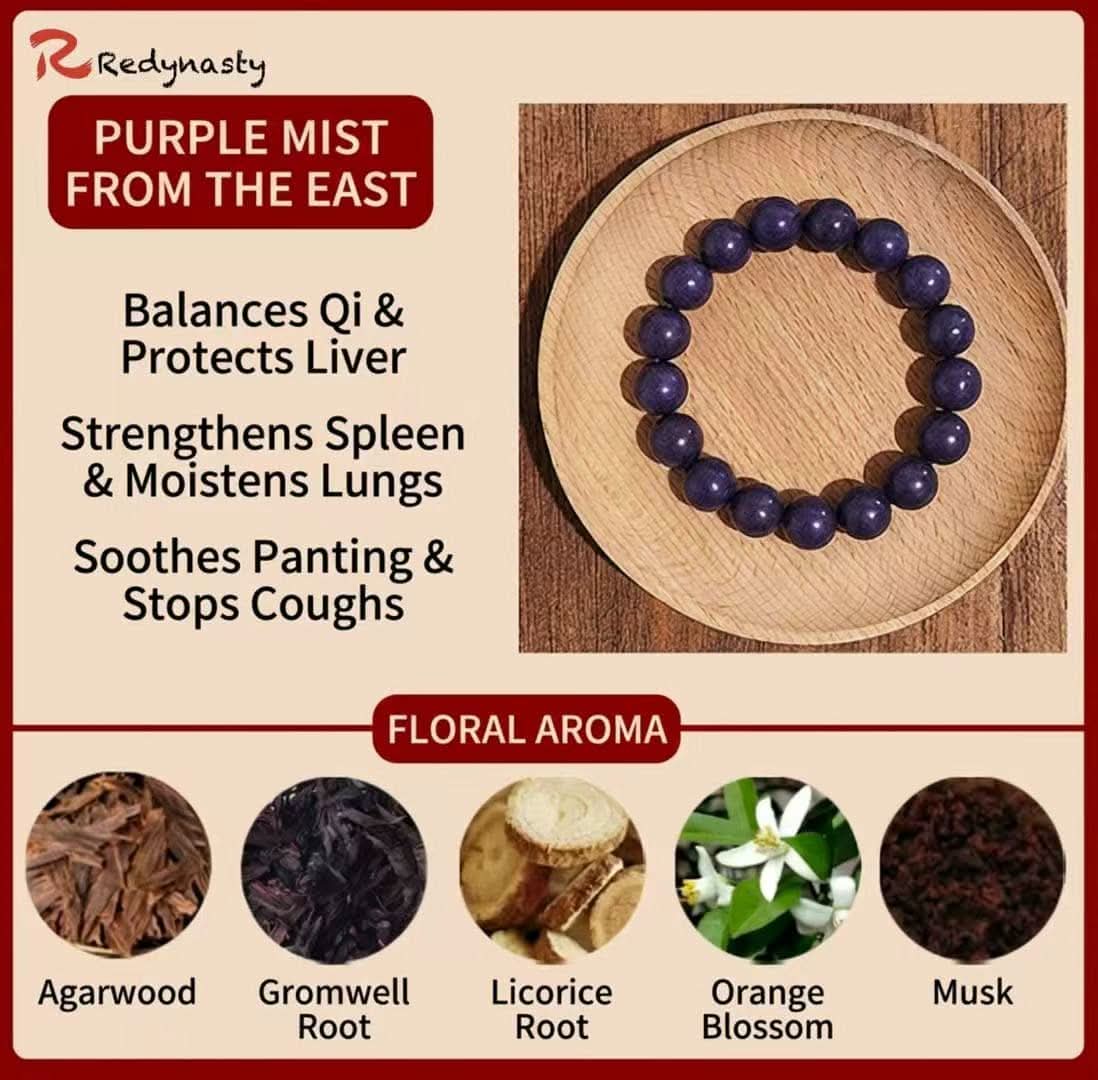 Redynasty Purple Dawn Qi Vital Energy Bracelet
